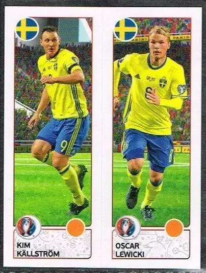 Euro 2016 France - Kim Kallstrom / Oscar Lewicki - Sweden