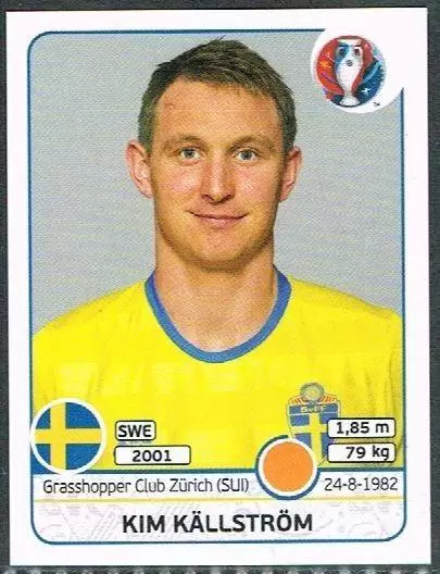 Euro 2016 France - Kim Kallstrom - Sweden