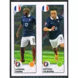 Lassana Diarra / Mathieu Valbuena - France
