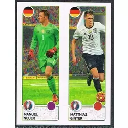 Manuel Neuer / Matthias Ginter - Germany