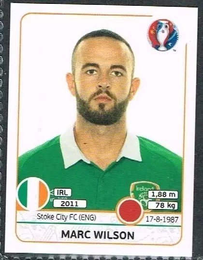 Euro 2016 France - Marc Wilson - Republic of Ireland