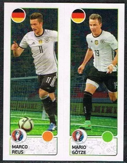 Euro 2016 France - Marco Reus / Mario Götze - Germany