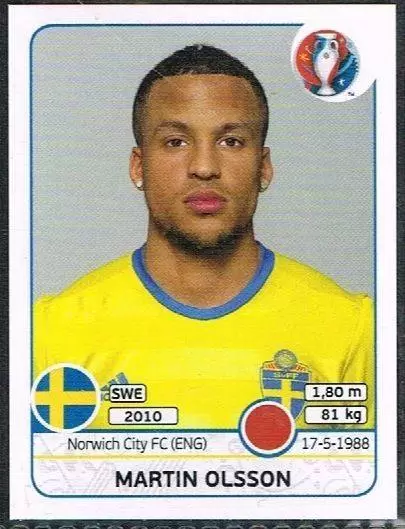 Euro 2016 France - Martin Olsson - Sweden