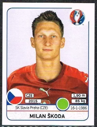Euro 2016 France - Milan Skoda - Czech Republic