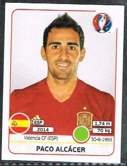 Euro 2016 France - Paco Alcacer - Spain