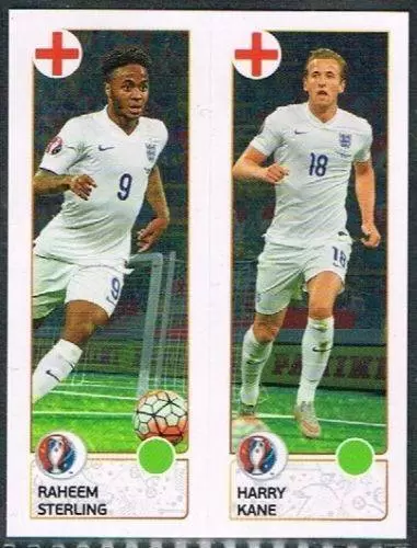 Euro 2016 France - Raheem Sterling / Harry Kane - England