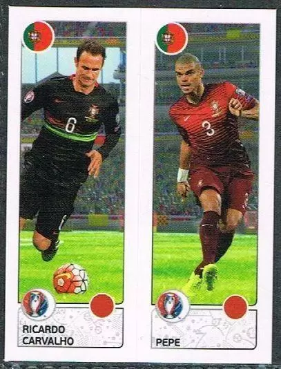 Euro 2016 France - Ricardo Carvalho / Pepe - Portugal
