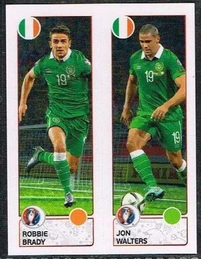 Euro 2016 France - Robbie Brady / Jon Walters - Republic of Ireland
