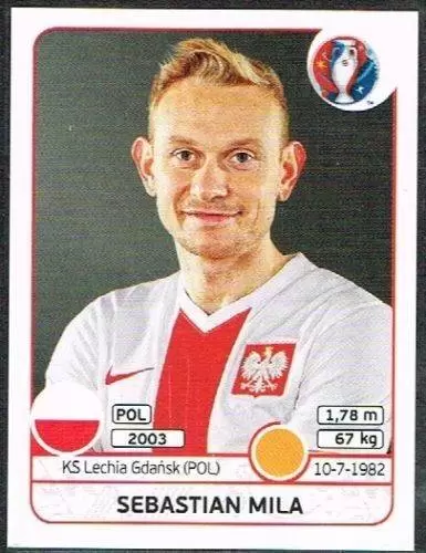Euro 2016 France - Sebastian Mila - Poland
