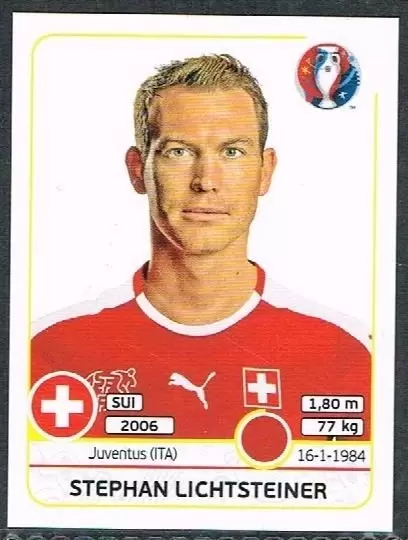 Euro 2016 France - Stephan Lichtsteiner - Switzerland