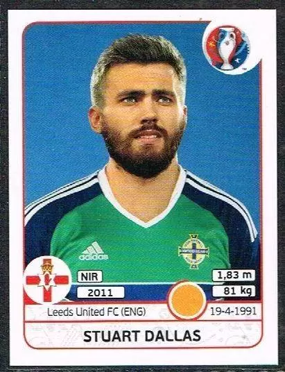 Euro 2016 France - Stuart Dallas - Northern Ireland