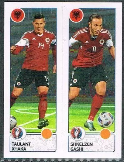 Euro 2016 France - Taulant Xhaka / Shkelzen Gashi - Albania