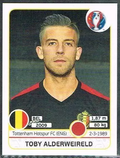 Euro 2016 France - Toby Alderweireld - Belgique / Belgium