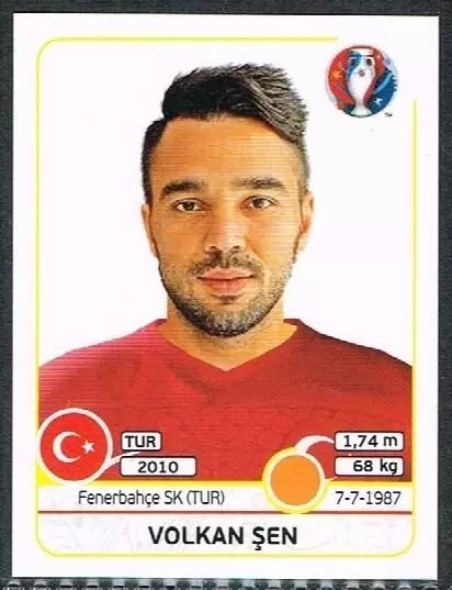 Euro 2016 France - Volkan Sen - Turkey