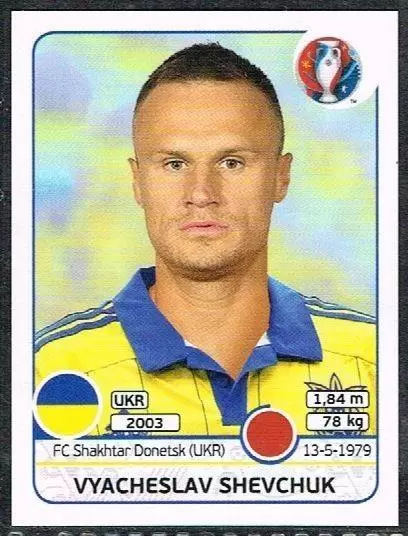 Euro 2016 France - Vyacheslav Shevchuk - Ukraine