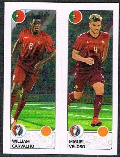 Euro 2016 France - William Carvalho / Miguel Veloso - Portugal