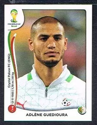 Fifa World Cup Brasil 2014 - Adlène Guedioura - Algérie