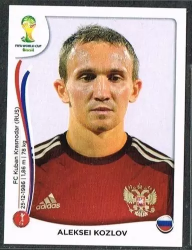 Fifa World Cup Brasil 2014 - Aleksei Kozlov - Russia