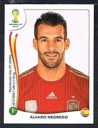 Fifa World Cup Brasil 2014 - Álvaro Negredo - España