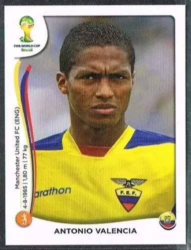 Fifa World Cup Brasil 2014 - Antonio Valencia - Ecuador