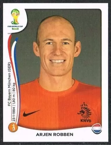 Fifa World Cup Brasil 2014 - Arjen Robben - Nederland