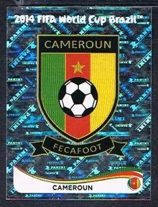 Fifa World Cup Brasil 2014 - Badge - Cameroun