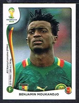 Fifa World Cup Brasil 2014 - Benjamin Moukandjo - Cameroun