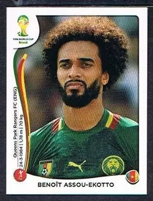 Fifa World Cup Brasil 2014 - Benoît Assou-Ekotto - Cameroun