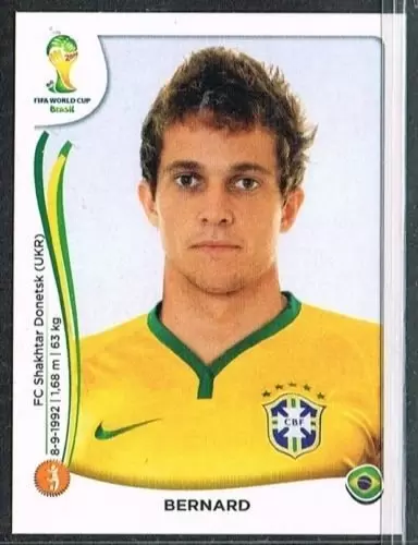 Fifa World Cup Brasil 2014 - Bernard - Brasil