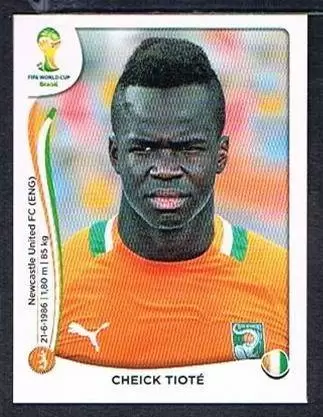 Fifa World Cup Brasil 2014 - Cheick Tiote - Côte d\'Ivoire