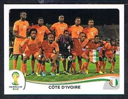 Fifa World Cup Brasil 2014 - - Côte d\'Ivoire