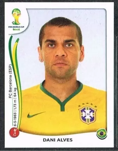 Fifa World Cup Brasil 2014 - Dani Alves - Brasil