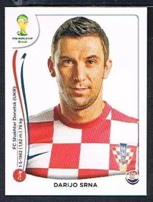 Fifa World Cup Brasil 2014 - Darijo Srna - Hrvatska