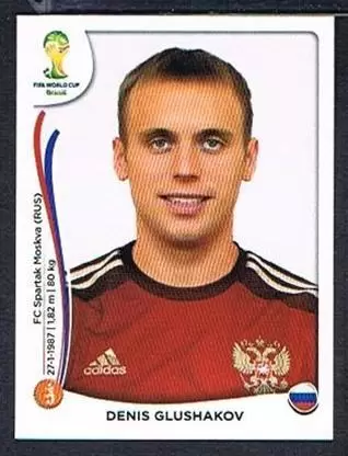 Fifa World Cup Brasil 2014 - Denis Glushakov - Russia