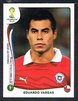Fifa World Cup Brasil 2014 - Eduardo Vargas - Chile