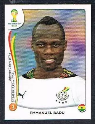 Fifa World Cup Brasil 2014 - Emmanuel Badu - Ghana