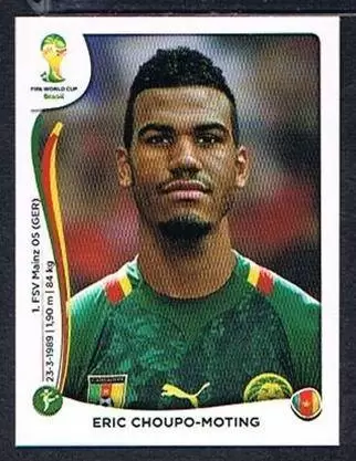 Fifa World Cup Brasil 2014 - Eric Choupo-Moting - Cameroun