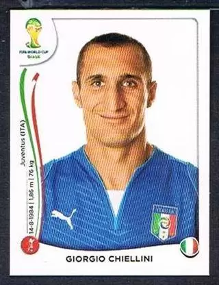 Fifa World Cup Brasil 2014 - Giorgio Chiellini - Italia