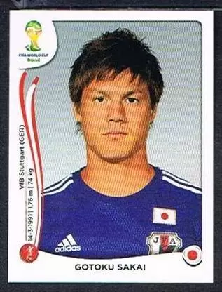 Fifa World Cup Brasil 2014 - Gotoku Sakai - Japan