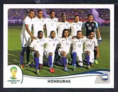 Fifa World Cup Brasil 2014 - - Honduras