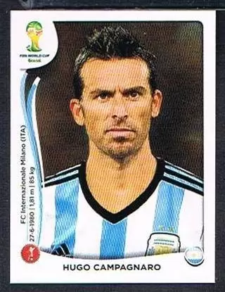 Fifa World Cup Brasil 2014 - Hugo Campagnaro - Argentina