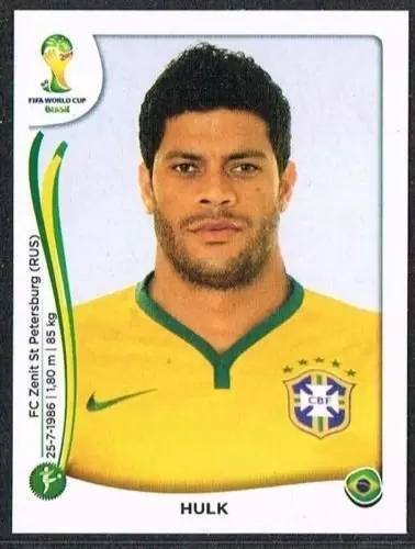 Fifa World Cup Brasil 2014 - Hulk - Brasil