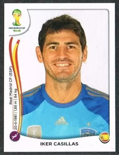 Fifa World Cup Brasil 2014 - Iker Casillas - España