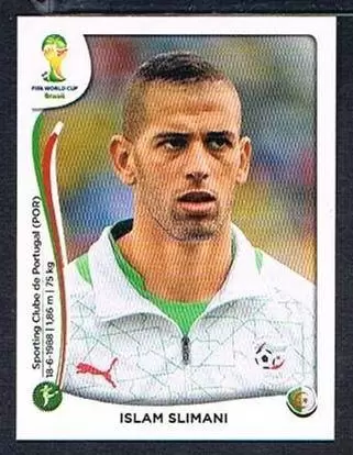 Fifa World Cup Brasil 2014 - Islam Slimani - Algérie