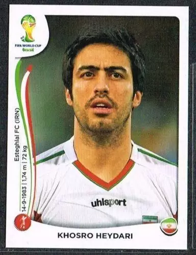 Fifa World Cup Brasil 2014 - Khosro Heydari - Iran