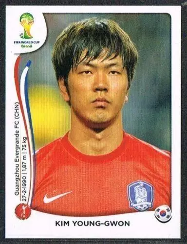 Fifa World Cup Brasil 2014 - Kim Young-Gwon - Korea Republic