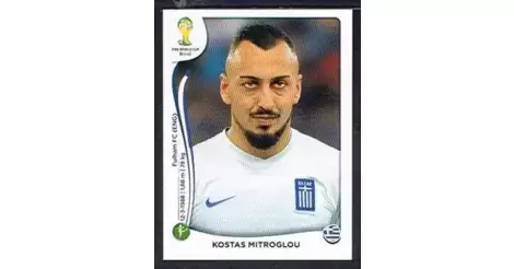 Panini 221 Kostas Mitroglou Griechenland FIFA WM 2014 Brasilien 