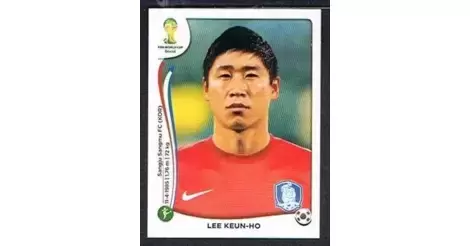 Panini 639 Lee Keun-Ho Korea Republic FIFA WM 2014 Brasilien 