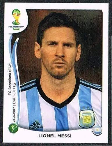 Fifa World Cup Brasil 2014 - Lionel Messi - Argentina