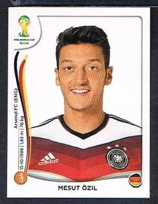 Fifa World Cup Brasil 2014 - Mesut Özil - Deutschland